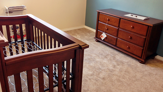 Baby B's bedroom furniture